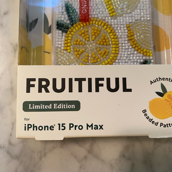 MVMT VIRAL LEMON BEADED iPHONE CASE  🍋 - Picture 2 of 2